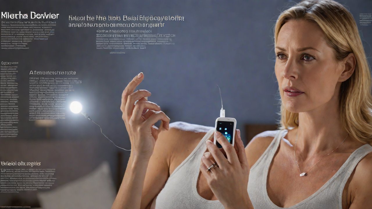 从热闪闪到夜汗, 这个可穿戴的承诺个性化的Perimenopause Insights