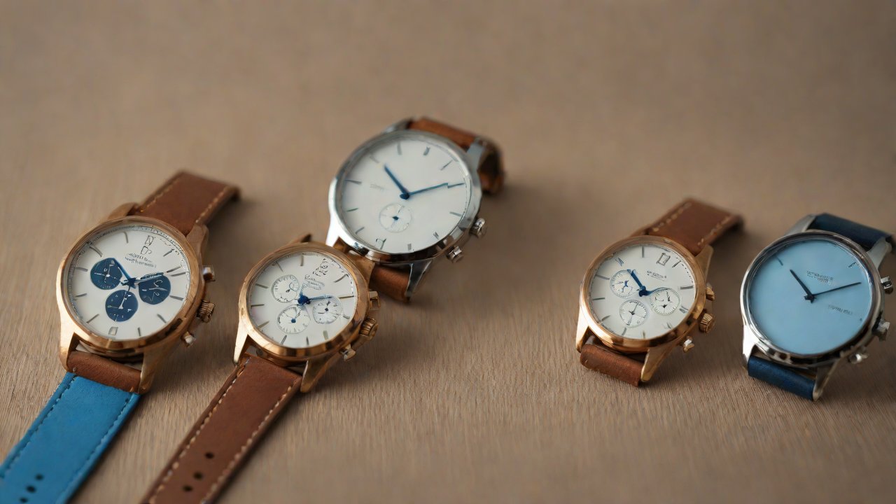 传统手表对比智能手表