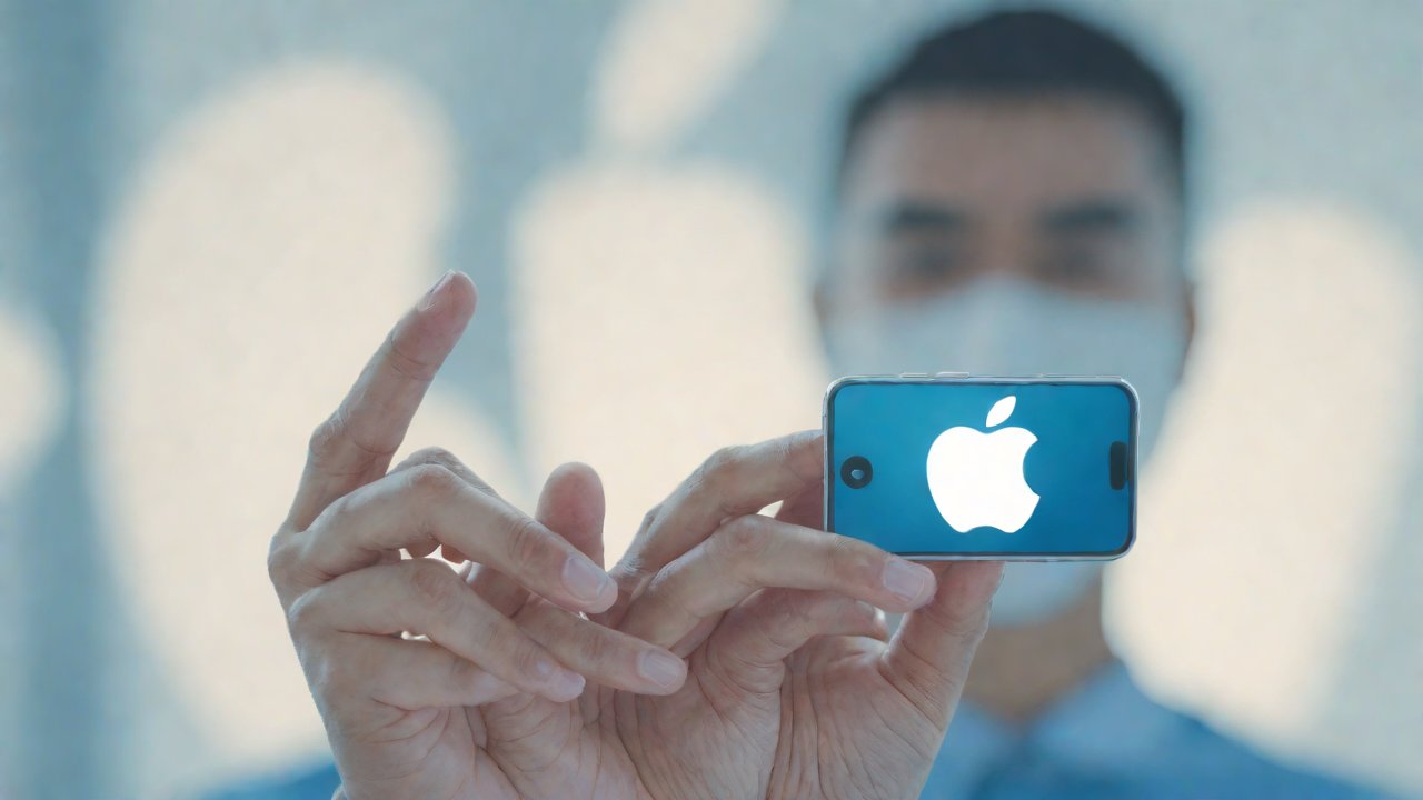 你现在可以用苹果解锁您的iPhone 戴面罩时,