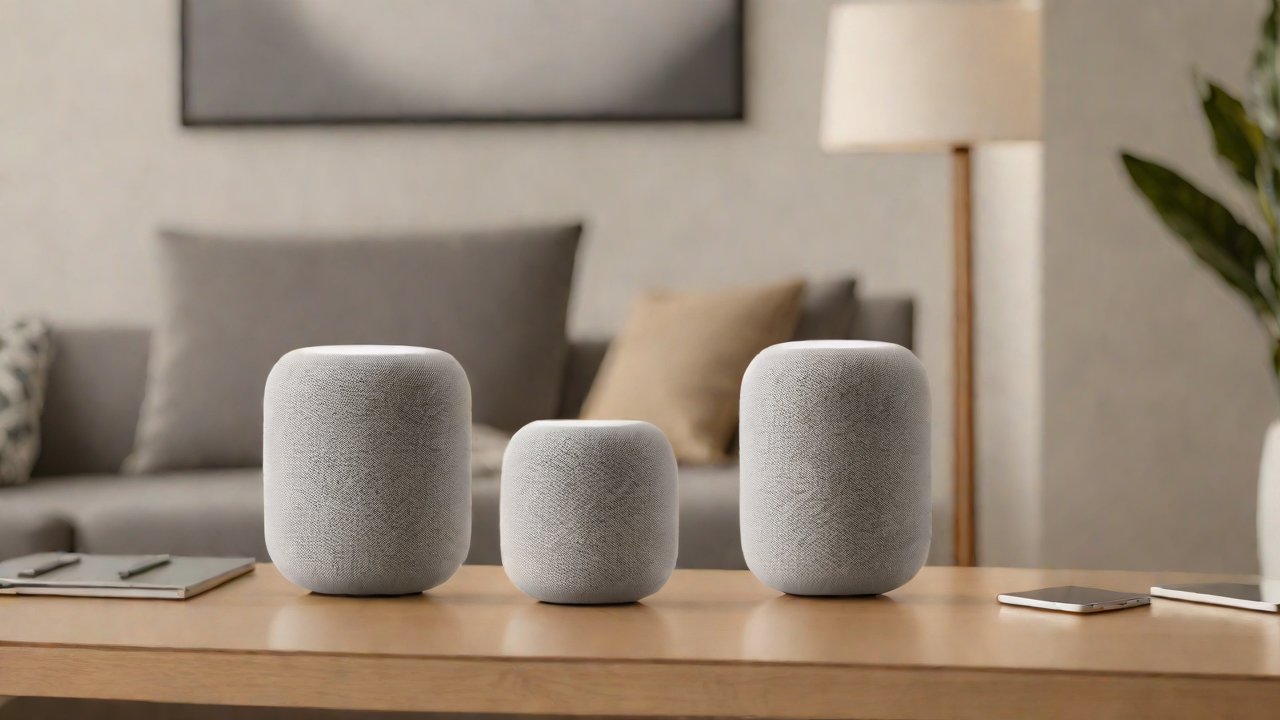 HomePod 谣言与发布日期:HomePod mini 2、HomePod + 屏幕 & HomePad 智能家居中心