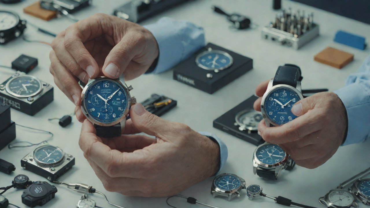 在测试模式下查看硬件状态