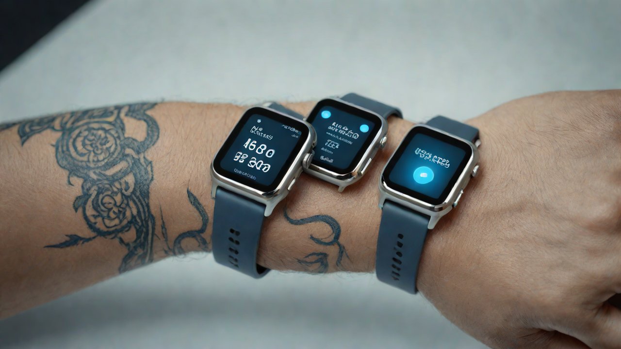 不同部位纹身对智能手表光学心率计准确性的影响