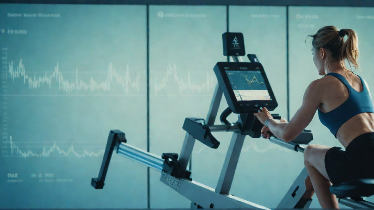 智能手表计算划船机运动中的轴向拉力的重要性