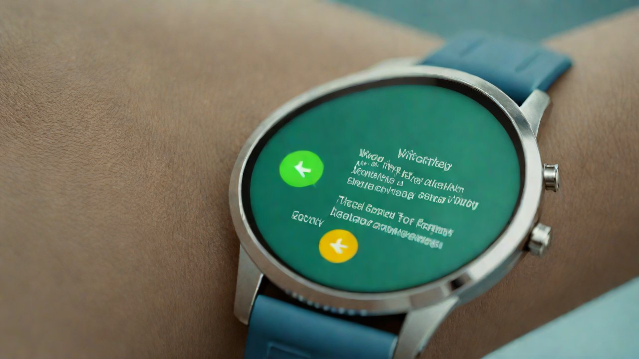 设置智能手表直接回复WhatsApp语音消息