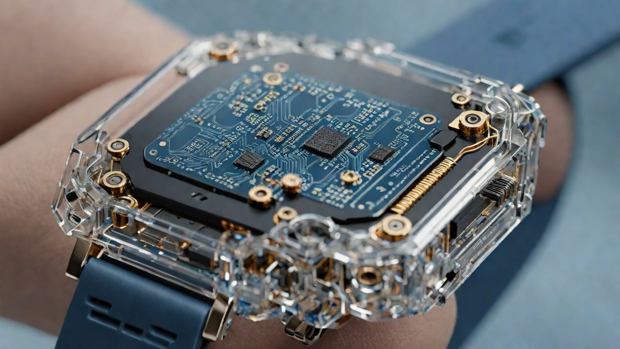 现有手表芯片体积分析