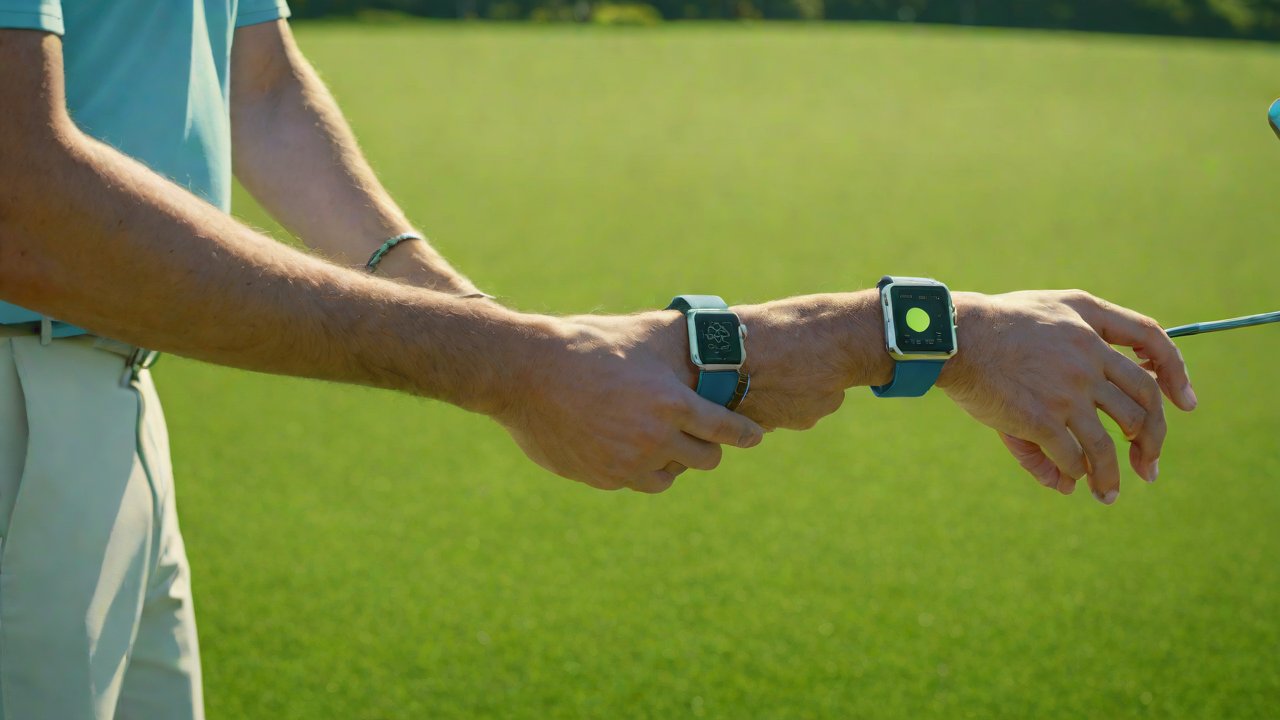 Apple Watch Ultra 2用于高尔夫运动场景