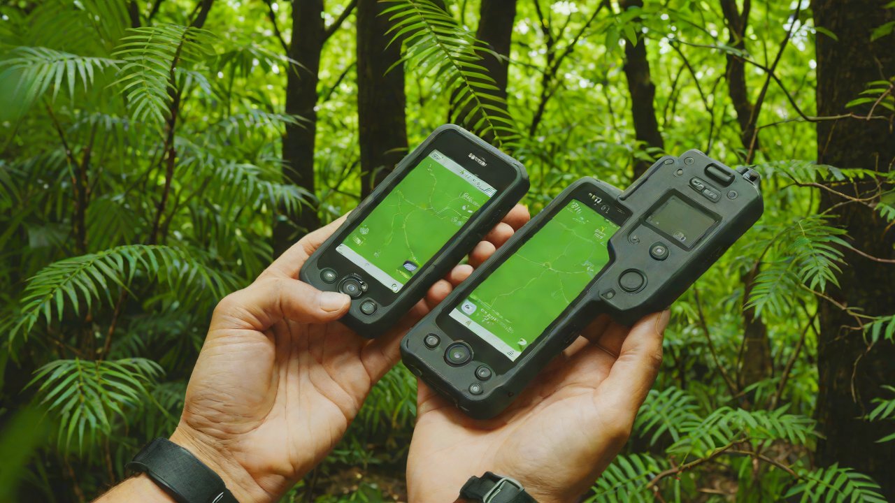 OSCAL PILOT 3: 便携式室外智能导航 — 5英寸HD显示和长电池寿命